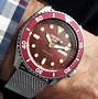 Image result for Seiko 5 Red