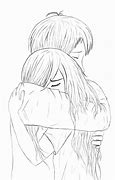 Image result for 2 People Hugging Anime