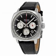 Image result for Fossil Watches for Men Black Leather