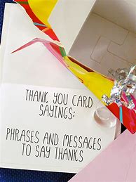 Image result for Great Thank You Notes