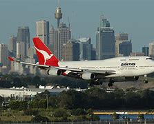 Image result for Qantas 747 300 San Francisco