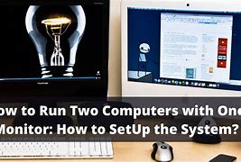 Image result for Two Computers One Monitor
