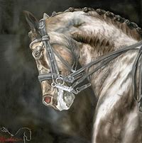 Image result for Dressage Horse Art