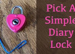 Image result for DIY Diary Lock