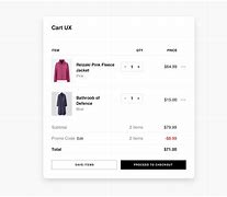 Image result for iPhone Shopping Cart UX