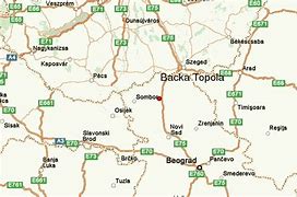 Image result for Backa Topola Mapa