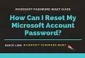 Image result for How to Reset Microsoft Account Password