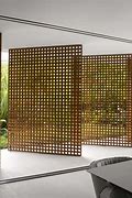 Image result for Corrugated Wood Screen
