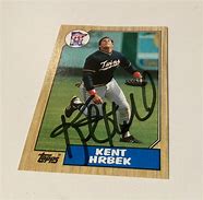 Image result for Kent Hrbek Autograph