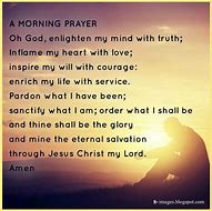 Image result for My Morning Prayer to God