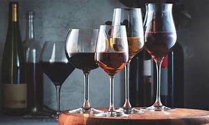 Image result for Burgundy Wine Glasses