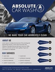 Image result for Free Auto Detailing Flyer Templates