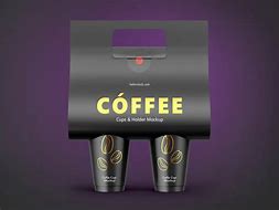 Image result for Coffee Cup Holder Mockup Free
