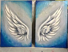 Image result for Paintings of Wings