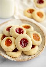 Image result for Italian Thumbprint Cookies