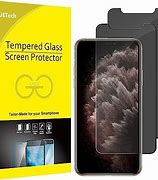 Image result for Black Screen Protector Privacy Hider iPhone 11