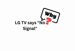 Image result for TV Showing No Signal