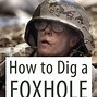 Image result for What's a Foxhole