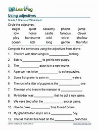 Image result for Grade 5 English Home Language Worksheets