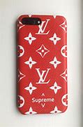 Image result for Red LV iPhone 7 Plus Case
