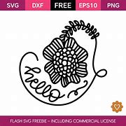 Image result for Free Hello SVG Cut Files