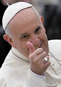 Image result for Pope Francis Big Hat