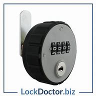 Image result for Front-Facing Combination Locker Lock