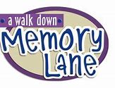 Image result for A Walk Down Memory Lane Clip Art