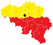 Image result for Map Provincies Belgie