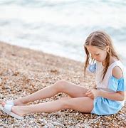 Image result for Pretty Girl Kids Beach