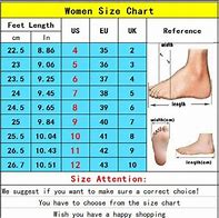 Image result for Women's Shoe Size Chart in Inches