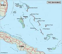 Image result for Bahamas Map