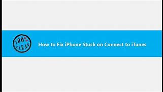 Image result for iPhone Stuck On iTunes Connect Screen