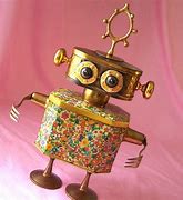 Image result for Robot Art From Scrap Metal