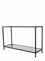 Image result for Console Table with Glass Doors