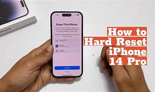 Image result for Factory Reset iPhone 14 Max Buttons