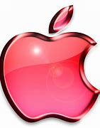 Image result for Pink Apple Logo Sticker