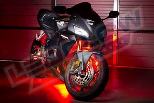 Image result for Red LED Motorcycle Lights