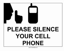 Image result for Please Mute Cell Phone Image