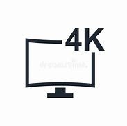 Image result for 4K TV Icon