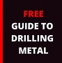 Image result for drilling bits material table