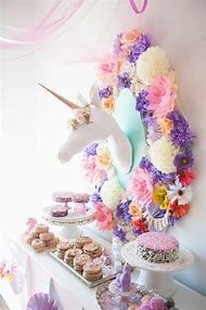 Image result for unicorns theme parties
