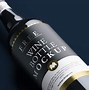 Image result for Gold Champagne Bottle Mockup PSD