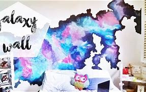 Image result for How to Paint a Galaxy Wall