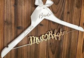 Image result for Wedding Hanger Gift