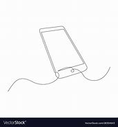 Image result for Line Drawing Smartphone