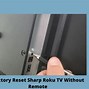 Image result for Sharp Roku TV Remote Input