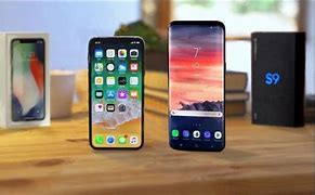 Image result for iPhone X vs Samsung S9