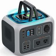 Image result for Portable Generator Solar Power Station Camping Lithium Battery Backup