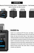 Image result for FlashForge Guider 2s Touch Screen Layouts